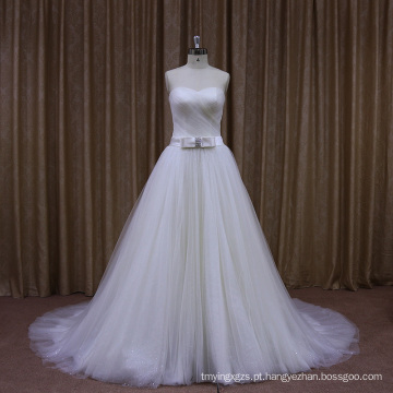 A linha de vestidos de noiva de luxo Lace Beading Belt